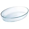 Image de Plat ovale 35x24 cm - Pyrex - Transparent / Cristal - Verre