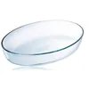 Image de Plat ovale 39x27 cm - Pyrex - Transparent / Cristal - Verre