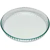 Image de Moule à Tarte En Verre Borosilicate Et Aspect Rond De 24 Cm