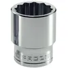 Image de Facom 1 Douille Métrique 1/2â - 12 Pans - Capacité 8 à 19 Mm Facom
