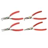 Image de Jeu de 4 pinces pour Circlips® becs droits et coudés à 90° 18-60mm - FACOM - PCJ4PB