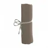 Image de Drap housse taupe 60 x 120 cm - babycalin