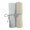 Image de Lot de 2 draps housse blanc / ecru 70 x 140 cm - babycalin