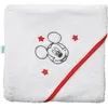 Image de DISNEY Mickey Cape de bain - 80 x 80 cm Blanc/Rouge