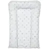 Image de Matelas à langer flocons étoiles gris clair - babycalin