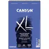 Image de Canson, Cahier + bloc-notes, Bloc d'aquarelle MixMedia XL (A4, Blanc, Couverture souple)