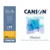 Image de Canson, Cahier + bloc-notes, Bloc de papier à dessin "Montval", DIN A3, 300 g/qm (A3, Blanc)