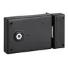 Image de Serrure bec de cane réversible horizontale noir époxy 110x80 mm THIRARD C6 - 000110