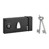 Image de Serrure horizontale Noir epoxy 140x85 mm THIRARD à pêne dormant demi-tour - Droite - 000111