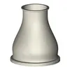 Image de Cone de chasse GM 35x65 2306b35 blanc - SIRIUS - 23014001