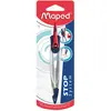 Image de Maped Compas Compass-Stop-System, couleurs assorties, Compas, Multicolore