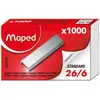 Image de Maped, Attaches, Agrafes 26/6, zinguées, petit paquet
