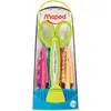 Image de Maped, Ciseaux, Ciseaux Kombibox 1xporte-ciseaux 5xlames interchangeables couleurs assorties