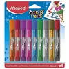 Image de Maped, Colle, Crayons pailletés Color Peps (7280 g, 9.50 ml)