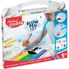 Image de Maped, Écriture + dessin, CREATIV 846710 Stylos à souffler Blow Pen String Art-avec spray et coloriage (6x)