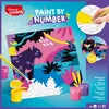 Image de Peinture enfant au numéro Maped Creativ Jungle Léopard et Oiseau