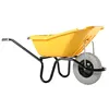 Image de Brouette Pick Up 110 Haemmerlin Jaune Roue Increvable M4 - 305122605