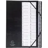 Image de Trieur Rigide Ordonator + Cavaliers 26 Compart A à Z Noir