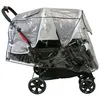 Image de Bambisol Habillage Pluie pour Poussettes Doubles Transparent