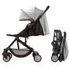Image de Poussette compacte - YUKO - 0 a 36 mois (max 15 kg) - Sangle de portage - 4 roues - Noir