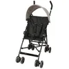Image de Looping Poussette Canne Fixe avec Canopy | Black Chiné