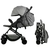 Image de Bambisol Poussette Citadine YUKO² Dès la Naissance, Pliage 1 Main Gris Chiné Eco