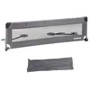 Image de Barrière de lit enfant rabattable LOOPING BL5003G 150 cm Gris sangles
