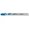 Image de Bosch Professional Zubehör, Lame de scie, Stichsägeblatt T 118 A Basic for Metal, 5er-Pack