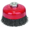 Image de Bosch Professional Zubehör, Abrasifs, Brosse boisseau PRO Metal clean, 100 x 0,5 mm, filetée (P100)