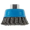 Image de Bosch 1608622029 Brosse Boisseau 75 Mm, 0,5 Mm, M14, À Fils Torsadés Convient Pour Travaux De Nettoyage Difficiles Sur Surfaces