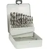 Image de Bosch Professional Zubehör, Foret, Jeu de forets hélicoïdaux pour métaux HSS 25 (1 mm, 1,5 mm, 10 mm, 10,5 mm, 11 mm, 11,5 mm, 12 mm, 12,5 mm, 13 mm, 2 mm, 2,5 mm, 3 mm, 3,5 mm, 4 mm, 4,5 mm, 5 mm, 5,5 mm, 6 mm, 6,5 mm, 7 mm, 7,5 mm, 8 mm, 8,5 mm, 9 mm, 9,5 mm)
