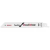 Image de Pack de 5 lames de scie sabre S 922 HF flexible pour bois et métal 150mm - BOSCH - 2608656016