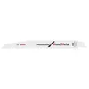 Image de Lame de scie-sabre S 3456 XF, Progressor for Wood and Metal, lot de 2 Bosch Accessories 2608654405 Longueur lame de scie 200 mm