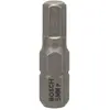 Image de Bosch Professional Zubehör, Embouts, Embout de vissage extra-dur HEX 5, 25 mm, pack de 3 (Clé Allen, Cruciformes divers, Fente de vis, Torx TX)