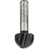 Image de Bosch Professional Zubehör, Tête de fraisage, Fraises à gorge, 8 mm, R1 10 mm, D 20 mm, L 12,4 mm, G 46 mm