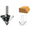 Image de Bosch 2608628397 Fraise à Profiler D 8 Mm, R1 6,3 Mm, B 15 Mm, L 18 Mm, G 60 Mm, 1 Pièce