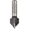Image de Bosch Professional Zubehör, Tête de fraisage, Fraise à rainurer en V, 8 mm, D1 16 mm, L 16 mm, G 45 mm, 90