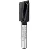 Image de Bosch Professional Zubehör, Tête de fraisage, Fraise à rainurer, 1/4 de pouce, D1 12,7 mm, L 19,6 mm, G 51 mm. Pour fraiseuses à main