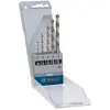 Image de Bosch Professional Zubehör, Foret, PRO Metal HSS-G Hex Spiral Drill Set, 5 pcs. (2 millimètres, 3 millimètres, 4 millimètres, 5 millimètres, 6 millimètres)
