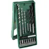 Image de Bosch Zubehör, Foret, Mini-X-Line Mixed-Set, 15 pièces, 3 forets à pierre, 3 forets à bois, 8 embouts de vissage (5 mm, 6 mm, 8 mm)