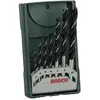 Image de Bosch Zubehör, Foret, Jeu de forets hélicoïdaux pour bois 7 pièces (10 mm, 3 mm, 4 mm, 5 mm, 6 mm, 7 mm, 8 mm)
