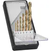 Image de Bosch Professional Zubehör, Foret, Jeu de 6 forets à métaux, Robust Line, HSS-TiN, 135°, 2-8 mm (2.0, 3.0, 4.0, 5.0, 6.0, 8.0)