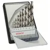 Image de BOSCH Set de 10 forets à métaux rectifiés HSS-G Robust Line