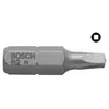 Image de Bosch Lot De 3 Embout De Vissage Court Et Long Pour Vis A A Empreinte Carrée Conique Femelle - Extra-Dure R2 Longueur 25Mm