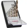 Image de Bosch Professional Zubehör, Foret, Jeu de forets hélicoïdaux PRO Stainless Steel HSS-Co, 6 pcs. (Ø2-8mm)