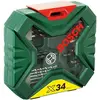 Image de Bosch Zubehör, Foret, X - Line Jeu de forets et d'embouts classiques 34 pièces (2 mm, 3 mm, 4 mm, 5 mm, 5,5 mm, 6 mm, 7 mm, 8 mm)