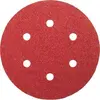 Image de Bosch 2609256A29 Feuilles Abrasives Pour Ponceuses Excentriques Diamètre 150 Mm 6 Trous Grain 40 Lot De 5 Feuilles
