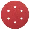 Image de Bosch 2609256A34 Feuilles Abrasives Pour Ponceuses Excentriques Diamètre 150 Mm 6 Trous Grain 240 Lot De 5 Feuilles