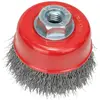 Image de Bosch Professional Zubehör, Abrasifs, Brosse boisseau PRO Metal clean, 70 x 0,3 mm, filetée