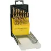 Image de Bosch Professional Zubehör, Foret, Jeu de forets à métaux HSS-TiN Titanium. 19 pièces. (1 mm, 1,5 mm, 10 mm, 2 mm, 2,5 mm, 3 mm, 3,5 mm, 4 mm, 4,5 mm, 5 mm, 5,5 mm, 6 mm, 6,5 mm, 7 mm, 7,5 mm, 8 mm, 8,5 mm, 9 mm, 9,5 mm)